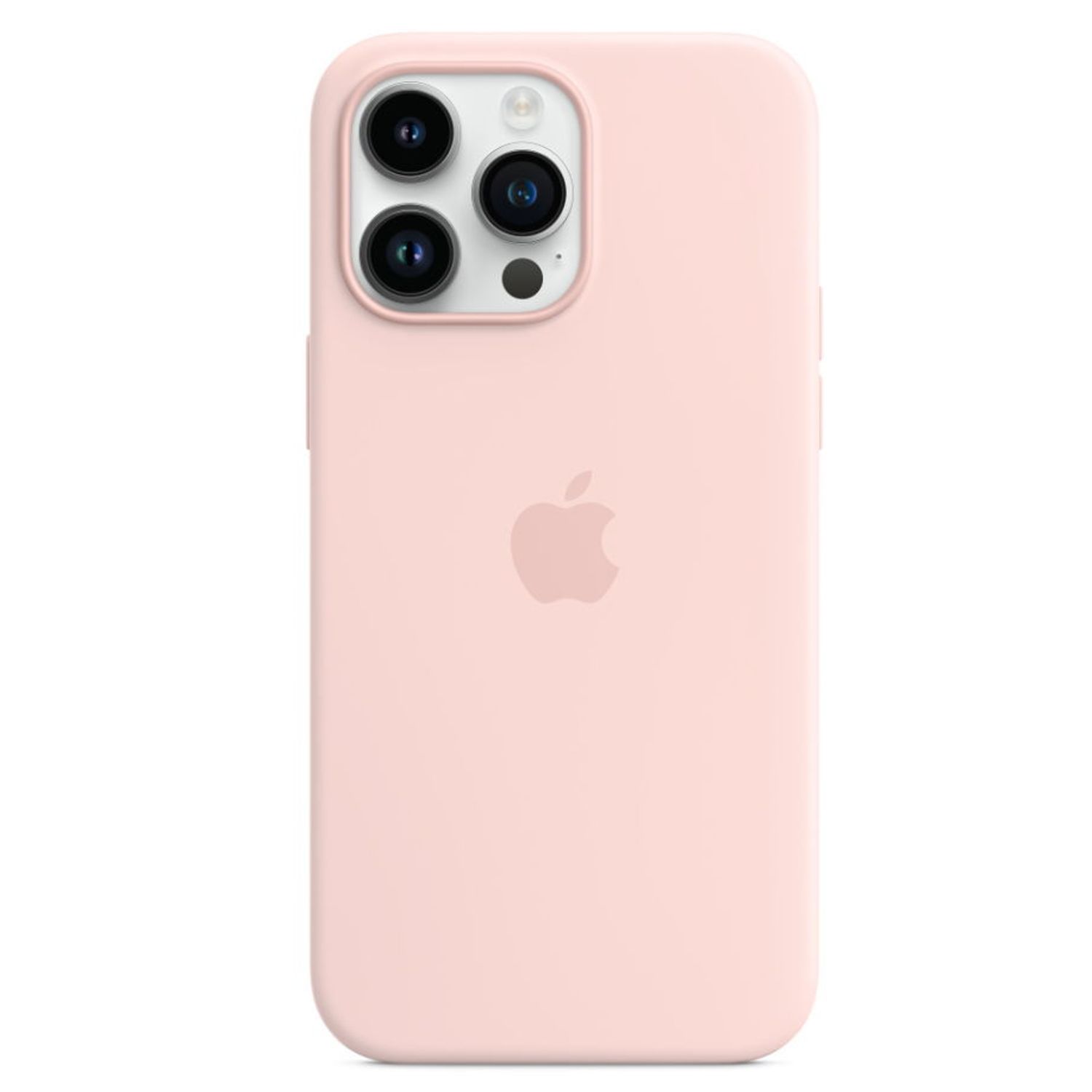 Protectie Spate Apple Silicone pentru Apple iPhone 14 Pro Max, Magsafe (Roz) fotografia produsului View 2 L