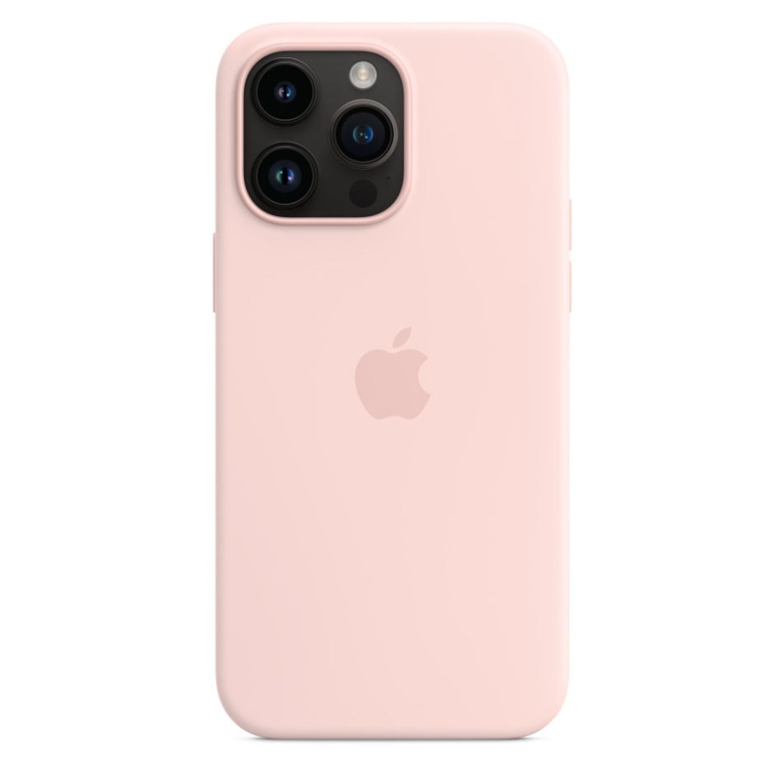 Protectie Spate Apple Silicone pentru Apple iPhone 14 Pro Max, Magsafe (Roz) fotografia produsului
