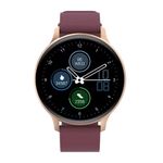 Smartwatch Canyon Badian SW-68, Display TFT 1.28", Bluetooth, Waterproof IP68, Android/iOS (Auriu/Rosu) fotografia produsului