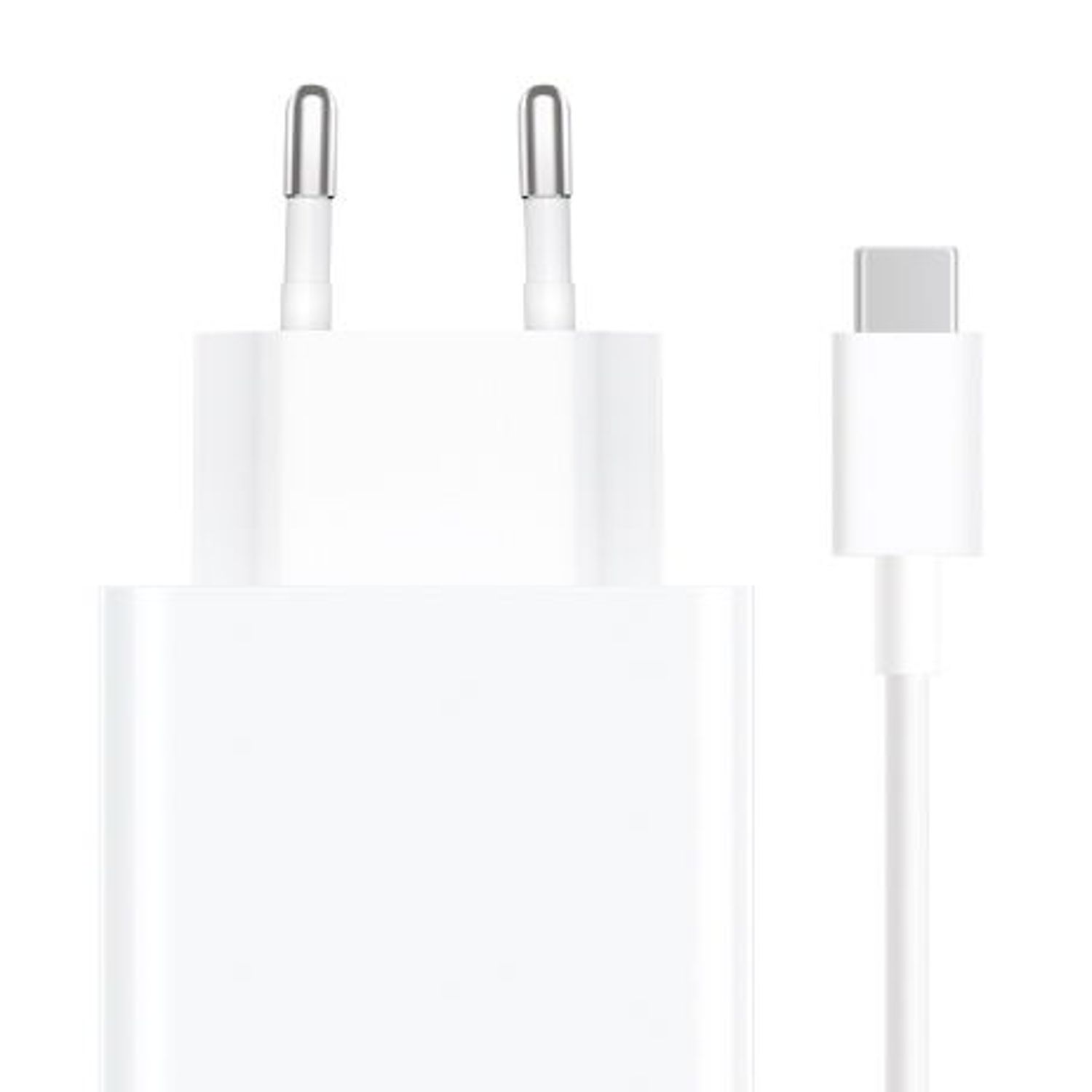 Incarcator Retea Xiaomi BHR6035EU, 67W, Quick Charge, 1 X USB-A, cu cablu USB Type-C (Alb) fotografia produsului