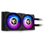 Cooler CPU GIGABYTE AORUS WATERFORCE 240, Iluminare RGB fotografia produsului View 2 S