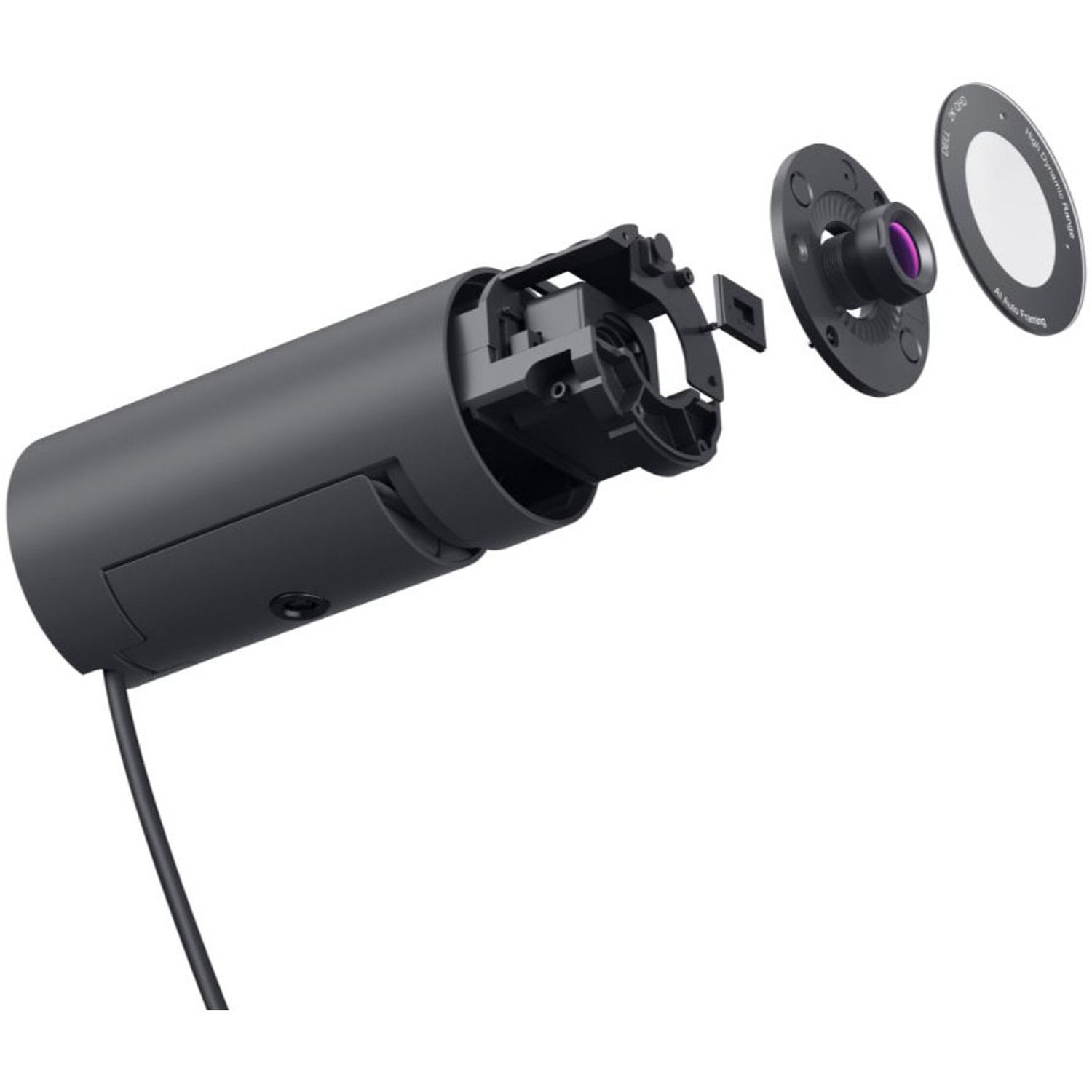Camera Web Dell Pro WB5023, 2K (Negru) fotografia produsului View 6 L