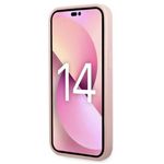 Husa Protectie Spate Guess Glitter GUHCP14XHGGSHP pentru iPhone 14 Pro Max (Roz) fotografia produsului View 4 S