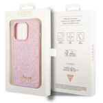 Husa Protectie Spate Guess Glitter GUHCP14XHGGSHP pentru iPhone 14 Pro Max (Roz) fotografia produsului View 7 S