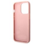 Husa Protectie Spate Guess Glitter GUHCP14XHGGSHP pentru iPhone 14 Pro Max (Roz) fotografia produsului View 5 S