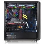 Carcasa Thermaltake Versa H26, Tempered Glass, MidTower (Negru) fotografia produsului View 5 S