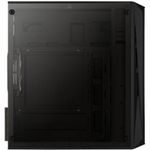 Carcasa Aerocool CS-107 V2, Mini Tower, Plexiglass (Negru) fotografia produsului View 7 S
