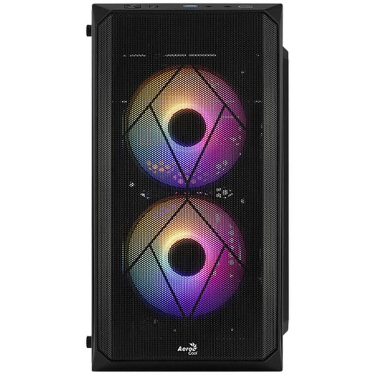 Carcasa Aerocool CS-107 V2, Mini Tower, Plexiglass (Negru) fotografia produsului View 8 L