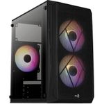 Carcasa Aerocool CS-107 V2, Mini Tower, Plexiglass (Negru) fotografia produsului