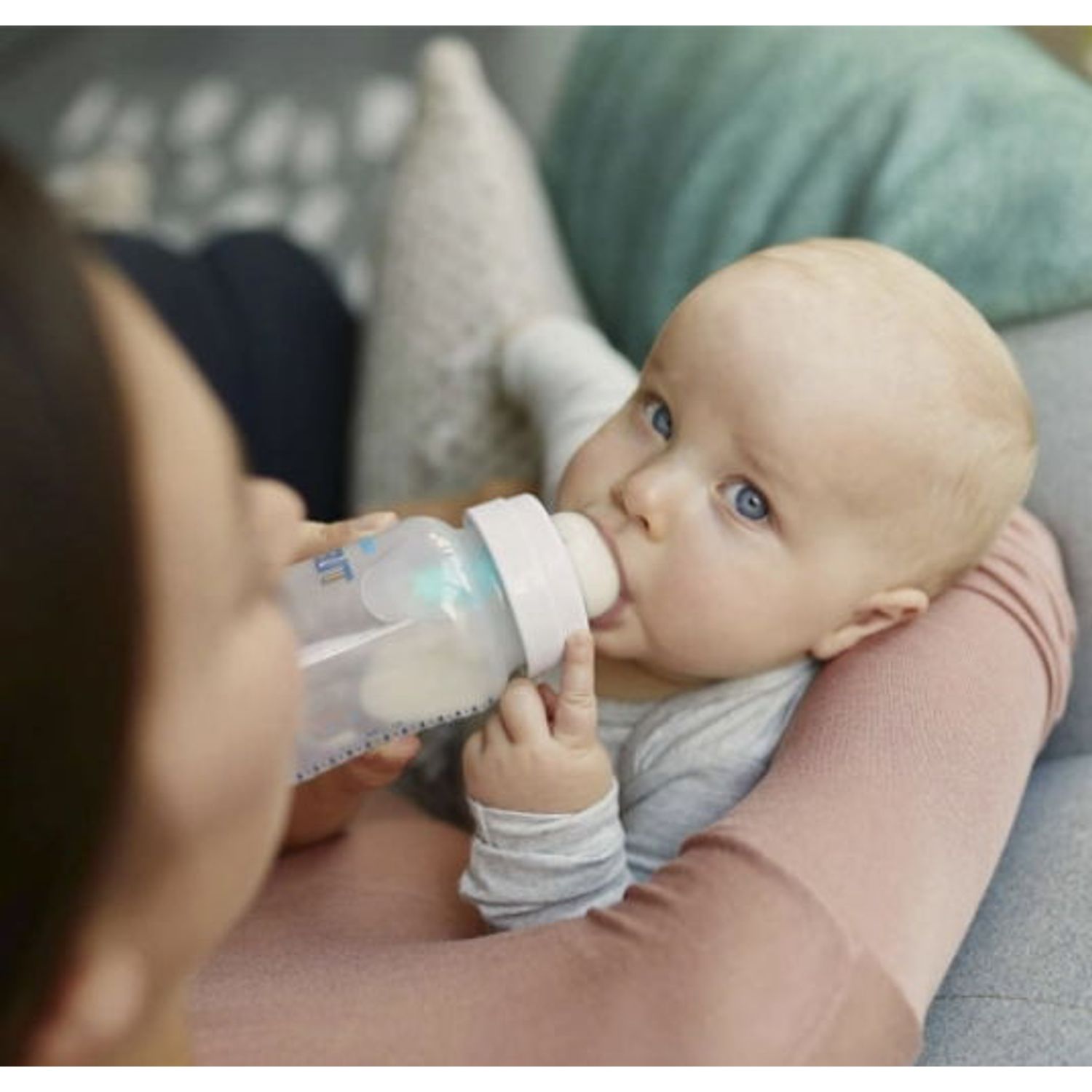 Set biberoane Philips Avent SCD809/01, 125 ml/260 ml (Alb/Transparent) fotografia produsului View 2 L