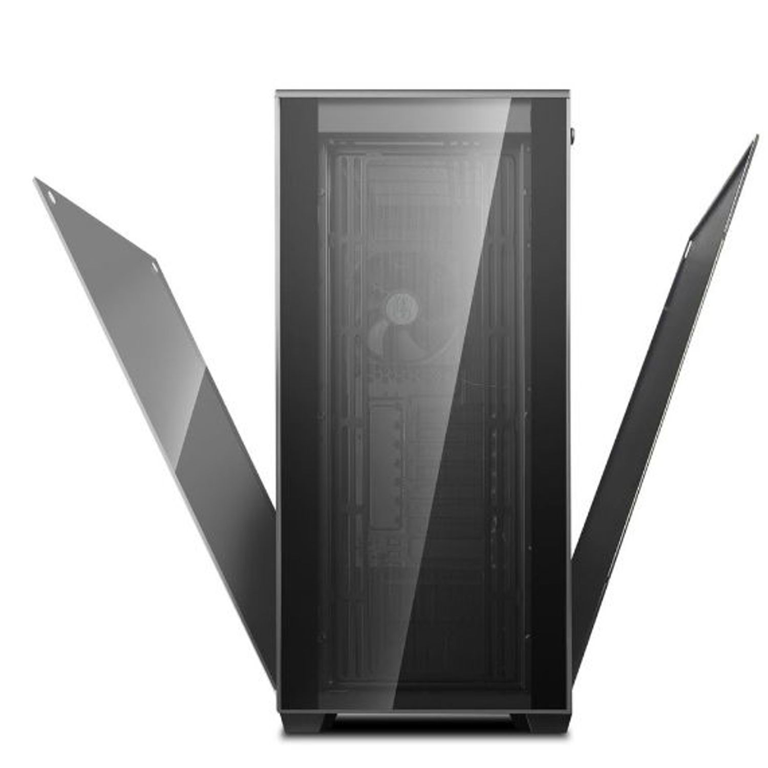Carcasa Deepcool Matrexx 70, Mid Tower (Negru) fotografia produsului View 5 L