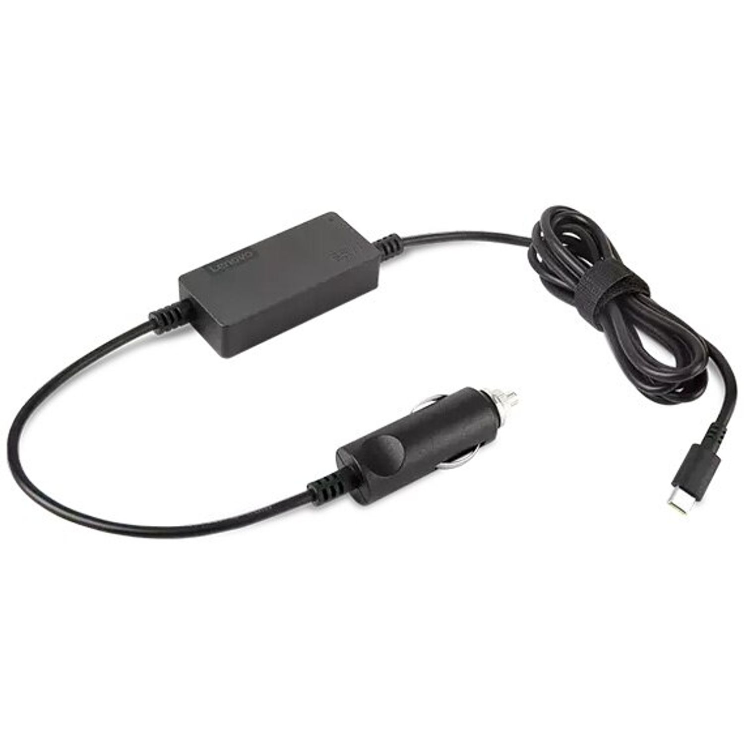 Incarcator auto laptop Lenovo 40AK0065WW, 65W, USB Type-C fotografia produsului View 2 L