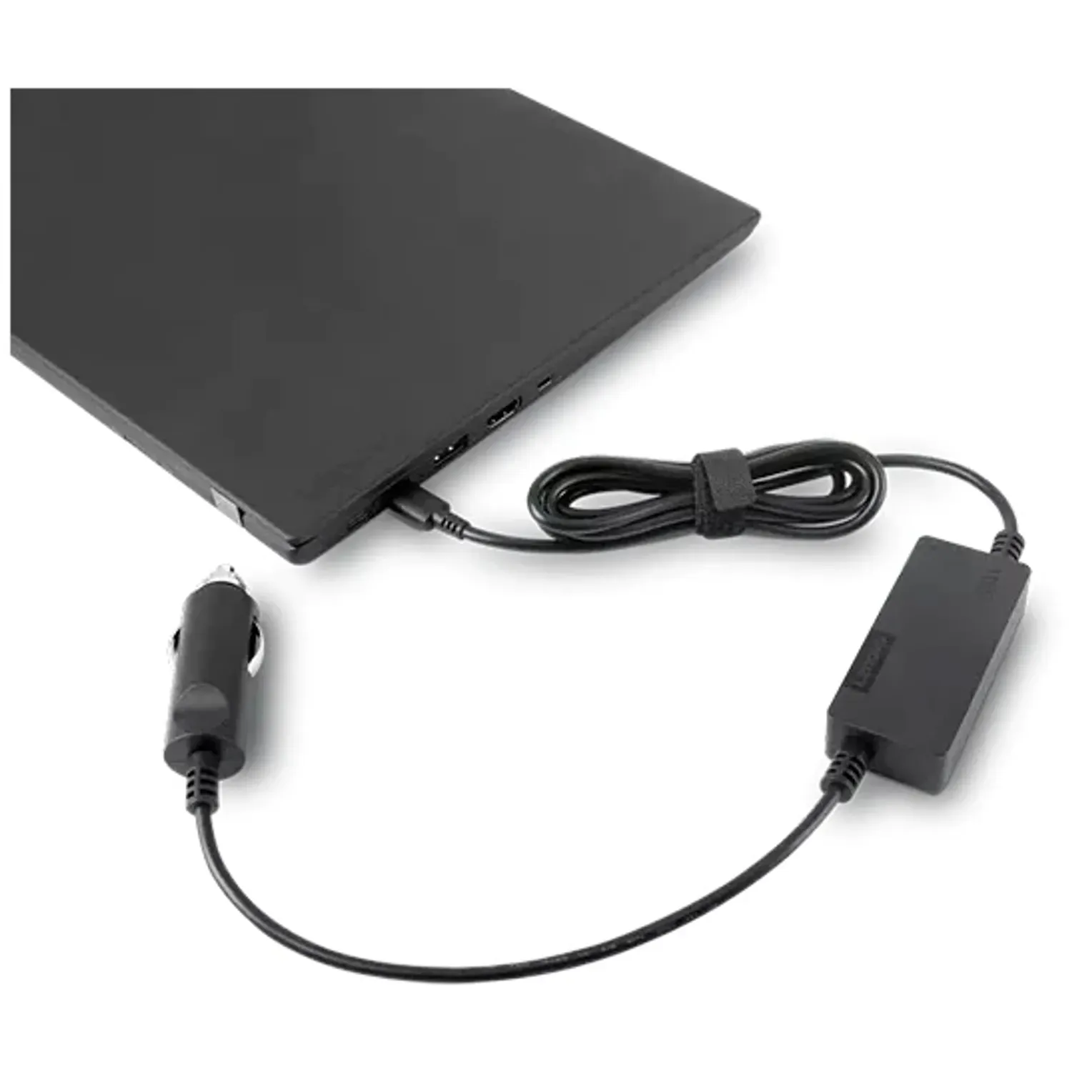 Incarcator auto laptop Lenovo 40AK0065WW, 65W, USB Type-C fotografia produsului View 3 L