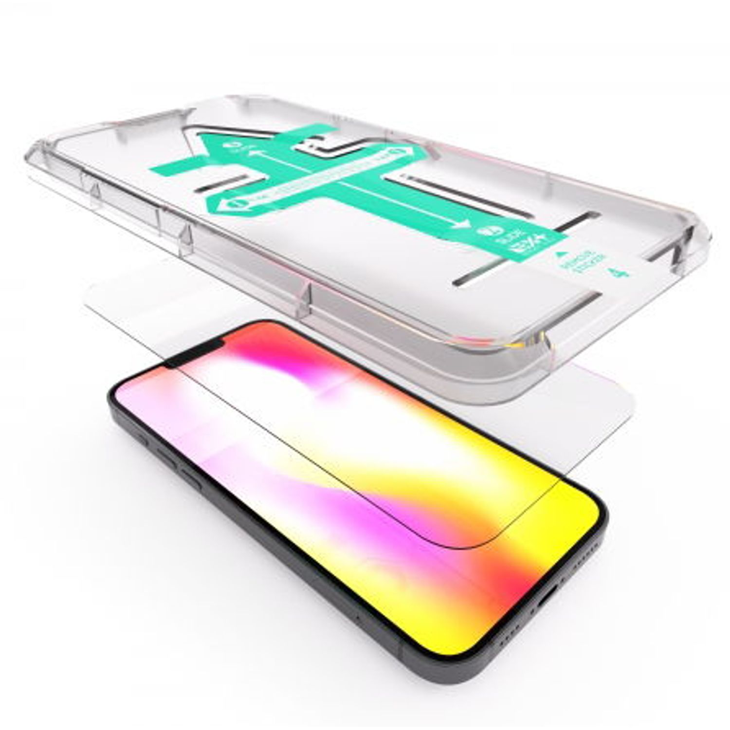 Folie Sticla Next One IPH-14-TMP pentru Apple iPhone 14 (Transparent) fotografia produsului View 3 L