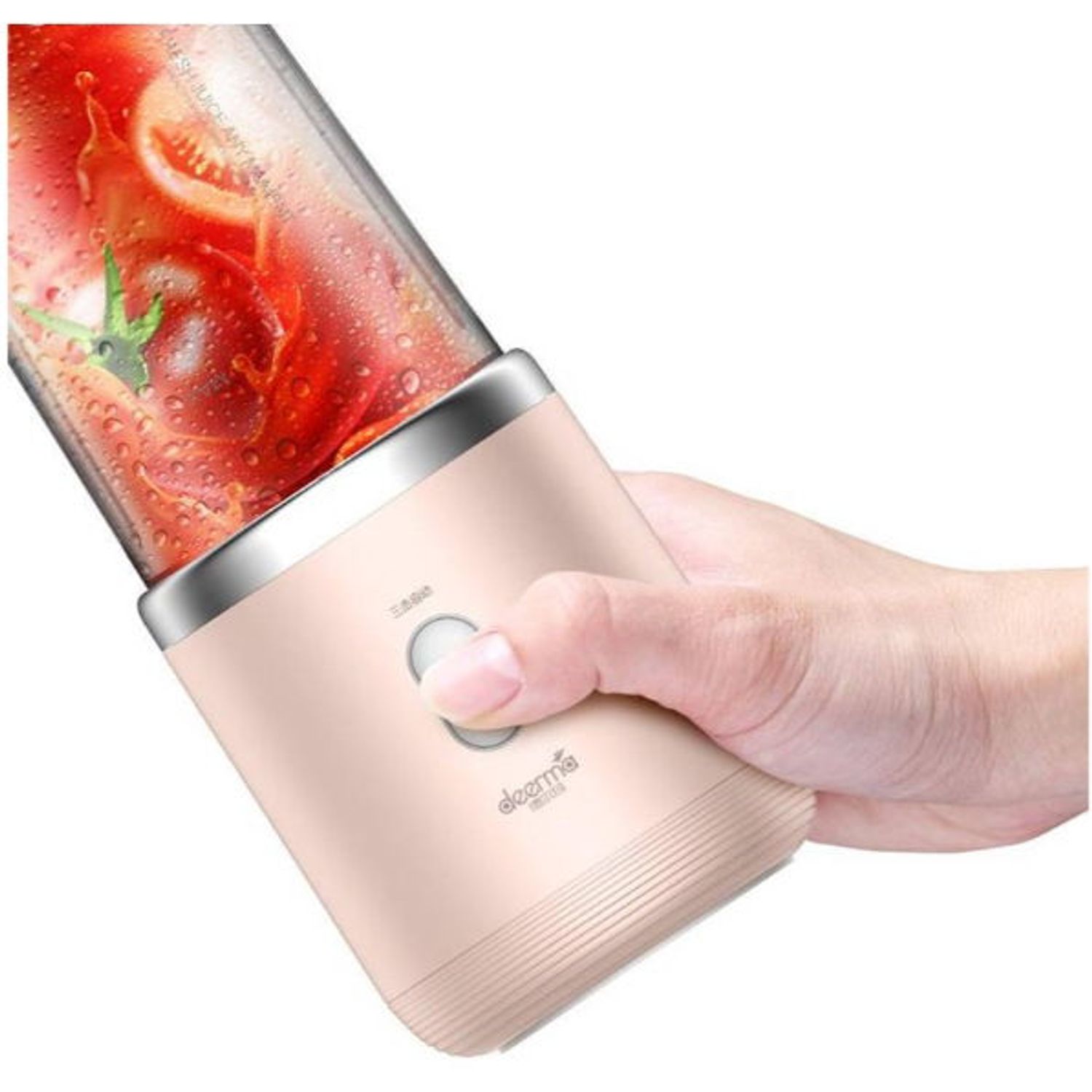 Blender Deerma NU05, 140 W, 0.4 L (Roz) fotografia produsului View 4 L