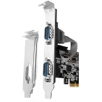 Adaptor AXAGON  PCEA-S2N, PCI-Express controller 2x Serial fotografia produsului View 2 S