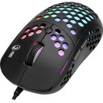 Kit mouse si casti Marvo MH01, iluminare Rainbow (Negru) fotografia produsului View 2 S
