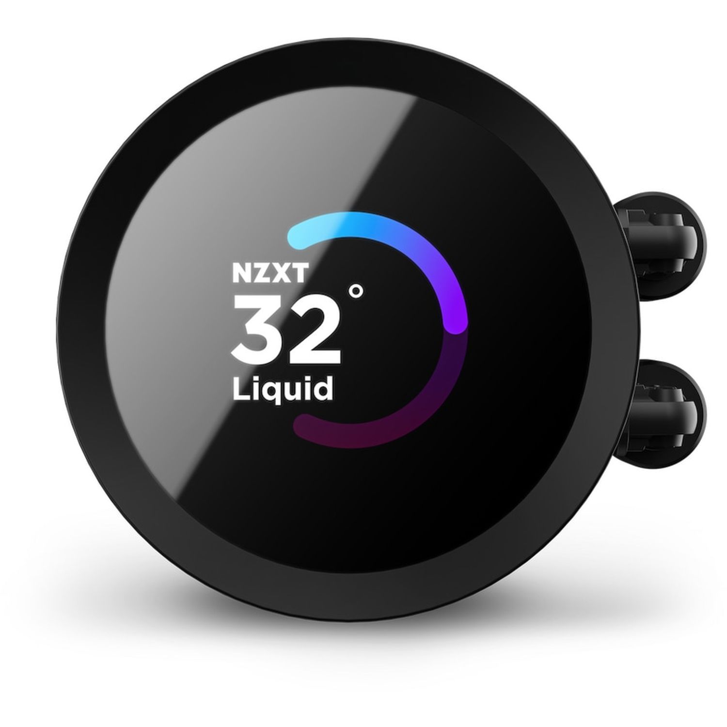 Cooler CPU NZXT Kraken 240, pompa cu ecran LCD, negru fotografia produsului View 3 L