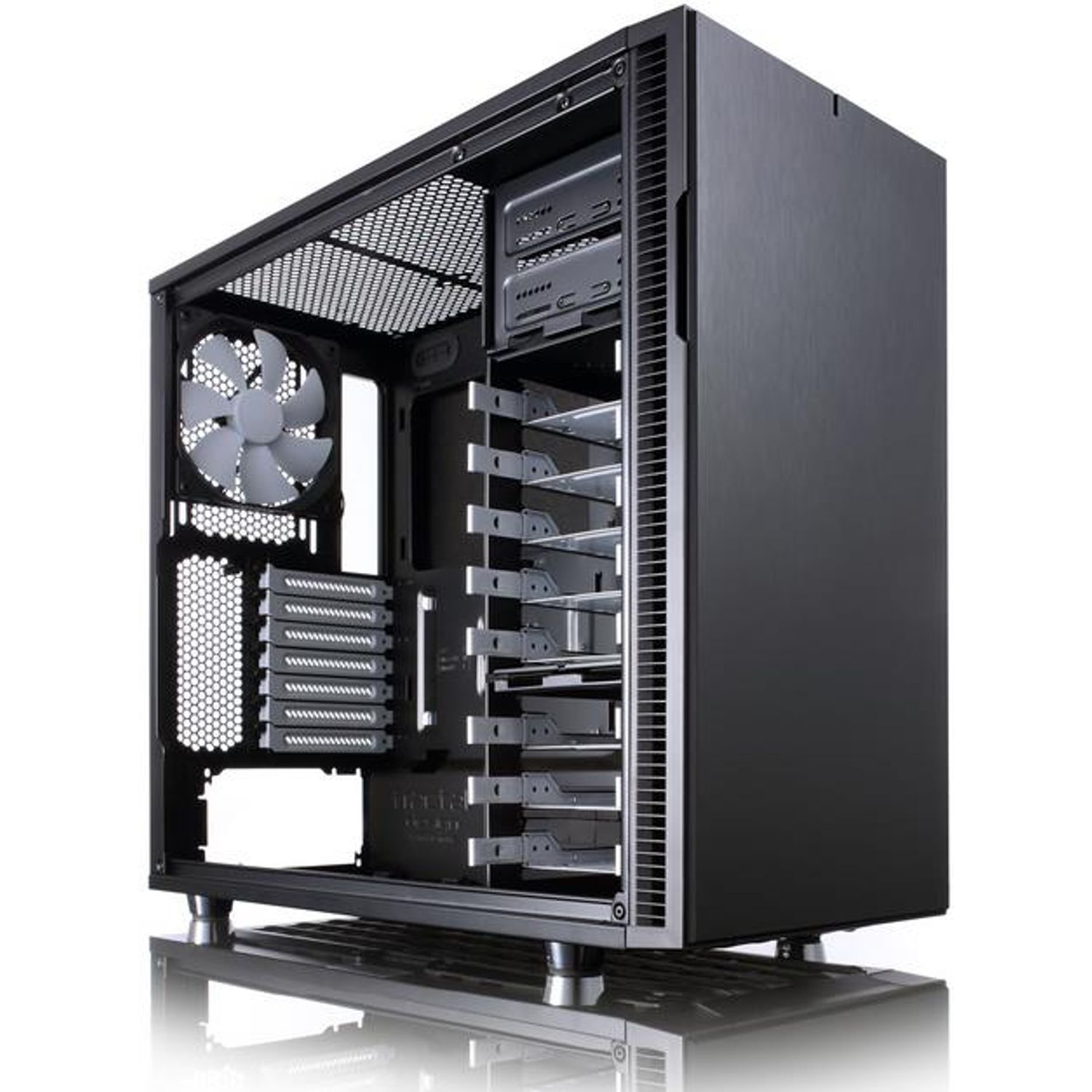 Carcasa Fractal Design Define R5 (Neagra) fotografia produsului View 2 L