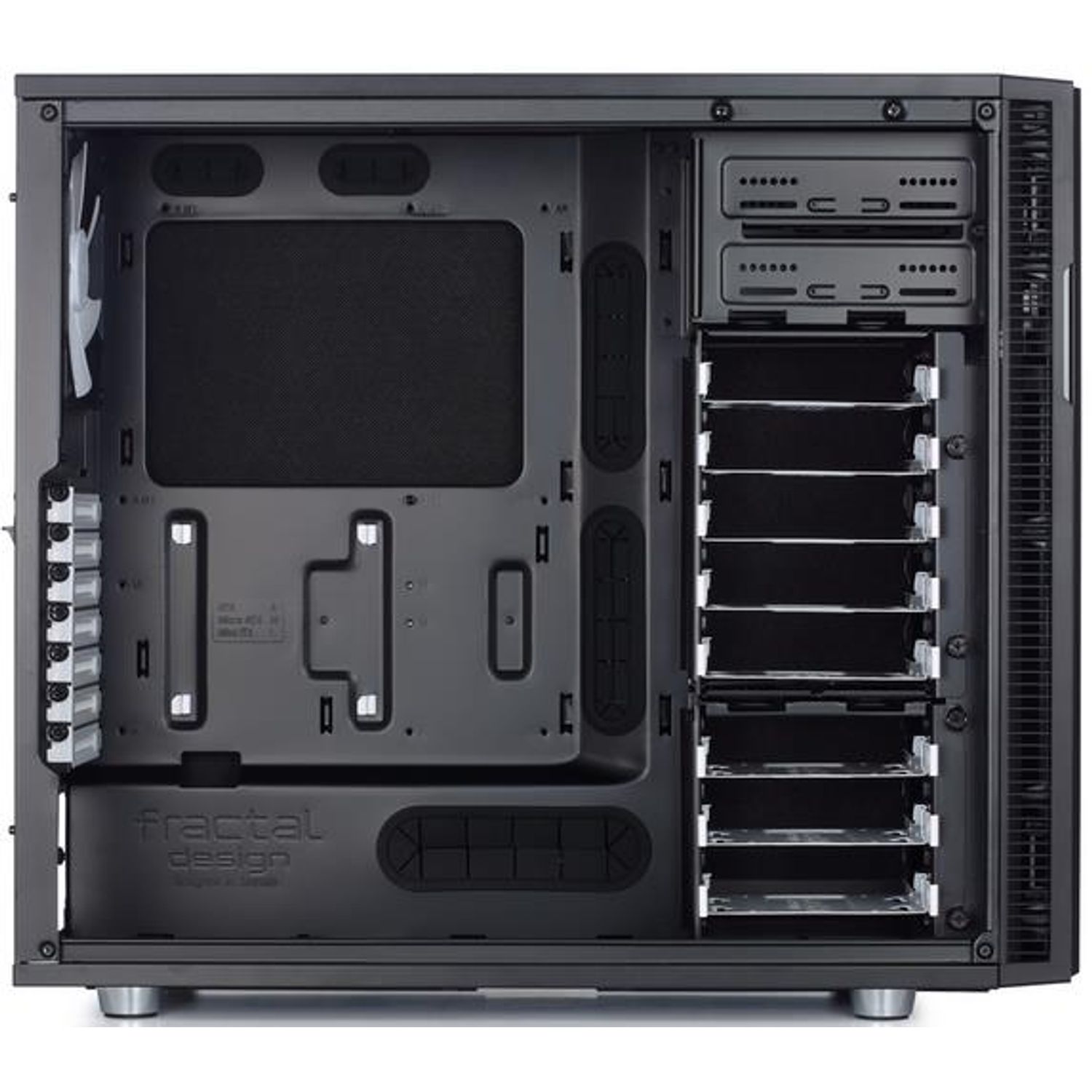 Carcasa Fractal Design Define R5 (Neagra) fotografia produsului View 12 L