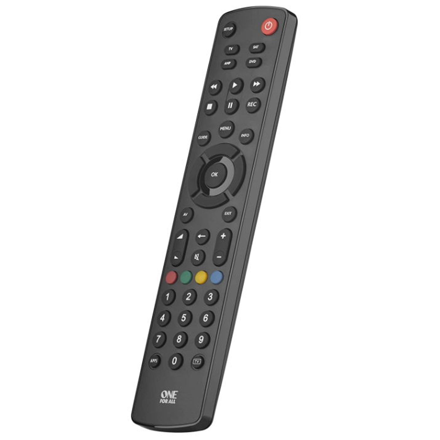 Telecomanda universala One for all Contour 4 (Negru) fotografia produsului View 2 L