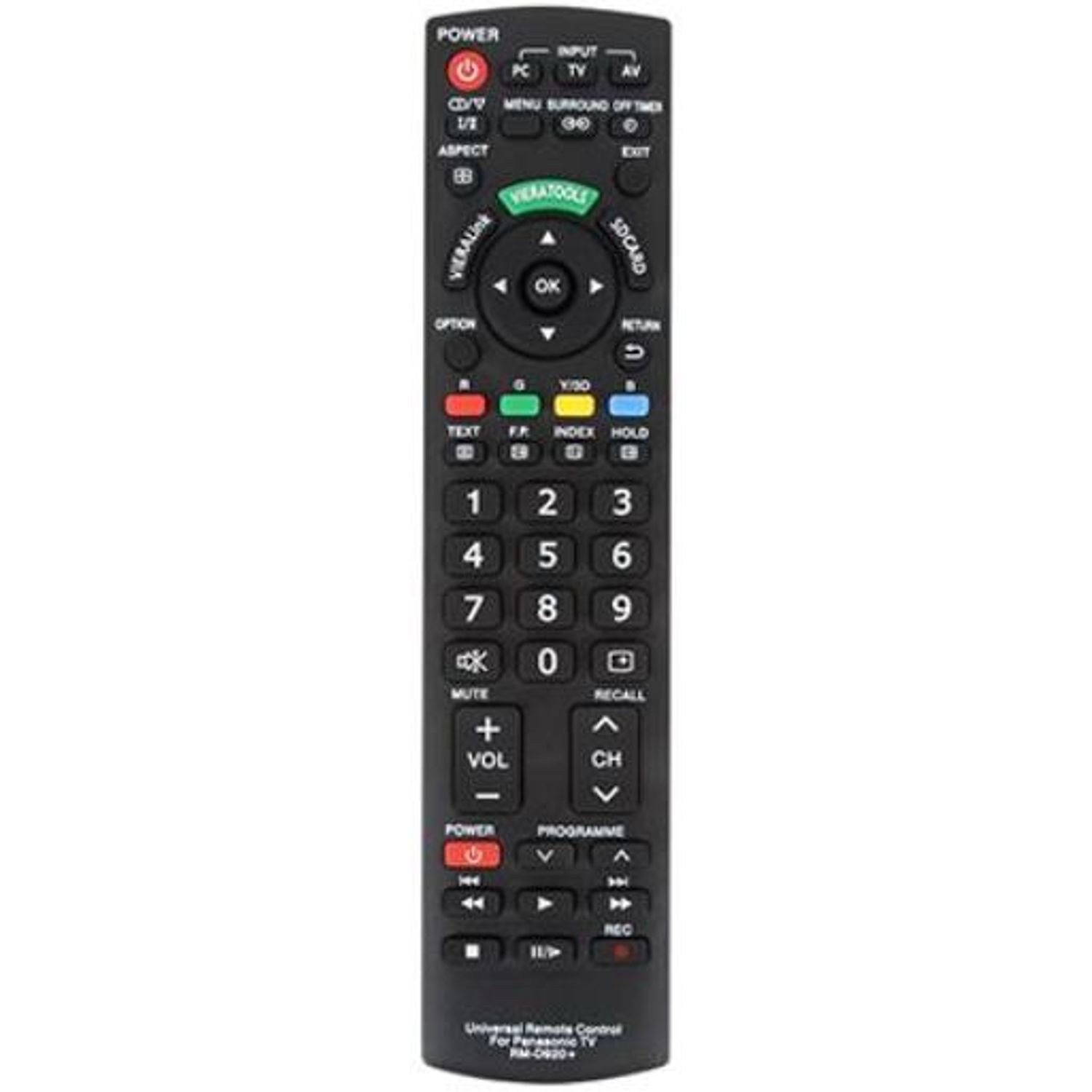 Telecomanda LED Panasonic PIL1031 (Negru) fotografia produsului