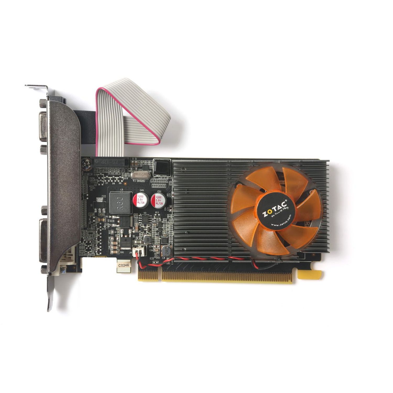 Placa Video ZOTAC GeForce GT 710, 2GB, DDR3, 64 bit fotografia produsului