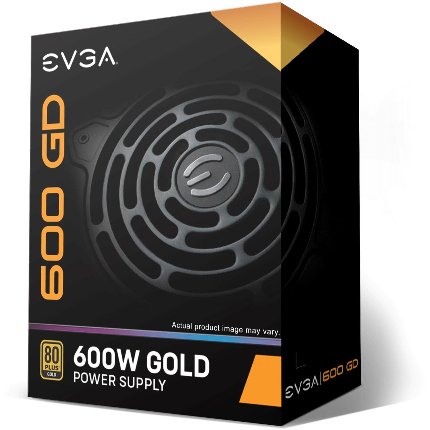 Sursa EVGA 600 BG, 80 PLUS&reg; Gold, 600W fotografia produsului View 7 L