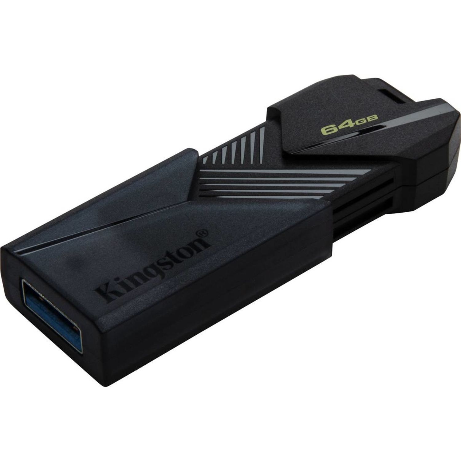 Stick USB Kingston Exodia Onyx 64GB (Negru) fotografia produsului