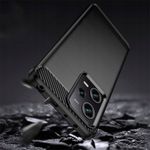 Carcasa TECH-PROTECT TPUCARBON compatibila cu Xiaomi Redmi Note 12 Pro / Poco X5 Pro 5G (Negru) fotografia produsului View 4 S