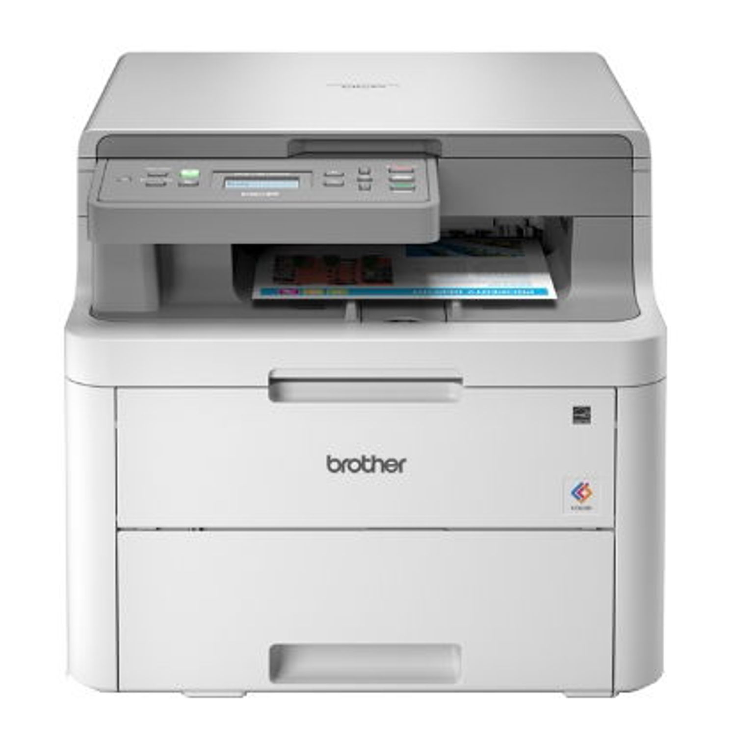Multifunctional Brother DCP-L3510CDW, ADF, Duplex, Retea, Wireless, 18cpm fotografia produsului