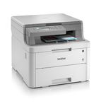 Multifunctional Brother DCP-L3510CDW, ADF, Duplex, Retea, Wireless, 18cpm fotografia produsului View 2 S