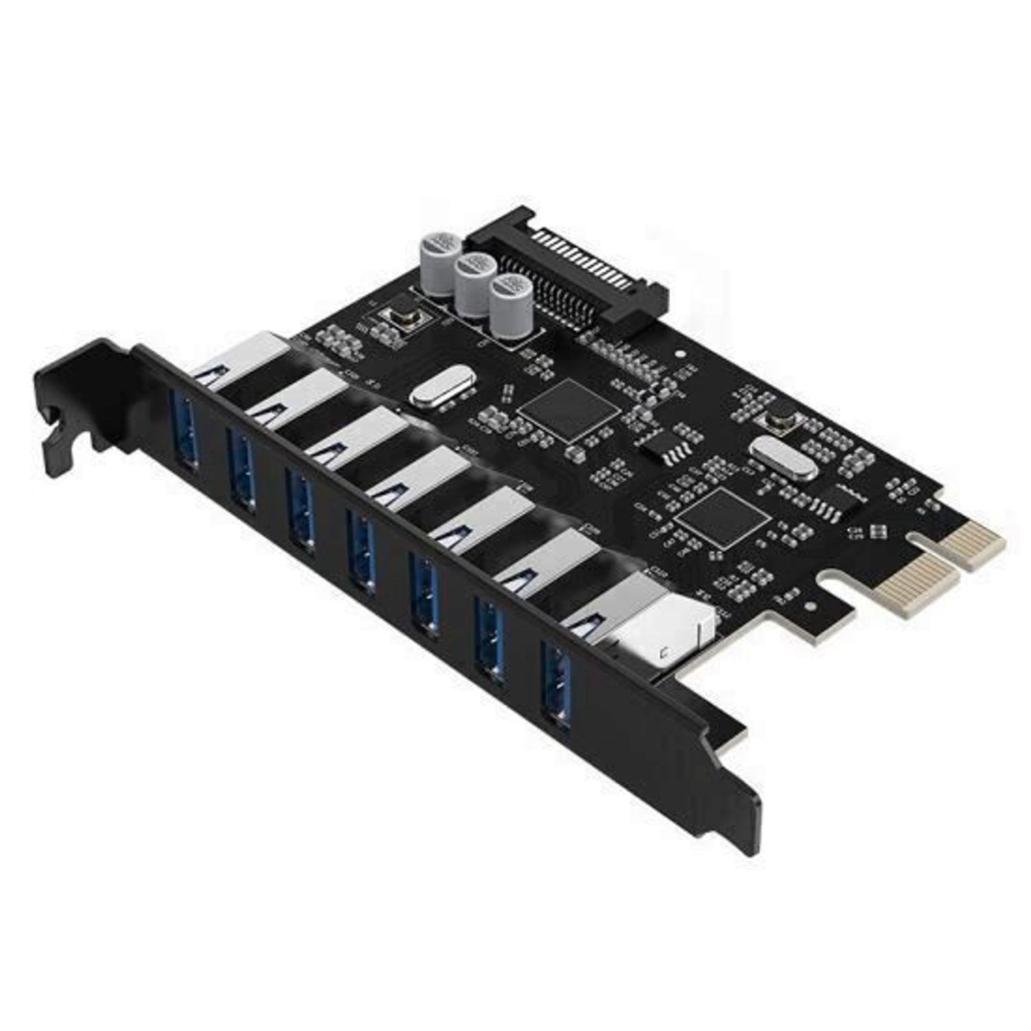 Adaptor Orico PVU3-7U, PCI-Express - 7 x USB 3.0 fotografia produsului
