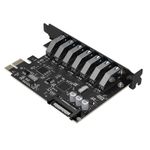 Adaptor Orico PVU3-7U, PCI-Express - 7 x USB 3.0 fotografia produsului View 2 S