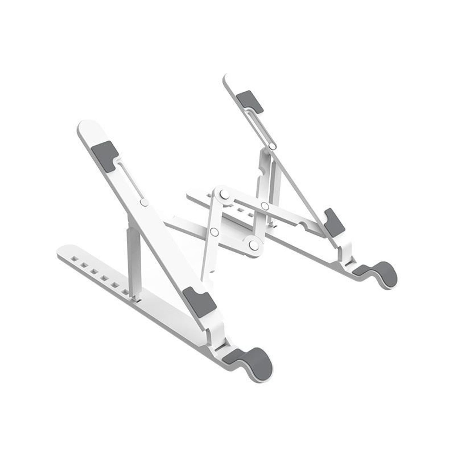 Stand laptop din plastic Orico PFB-A24, pliabil, Alb fotografia produsului View 3 L