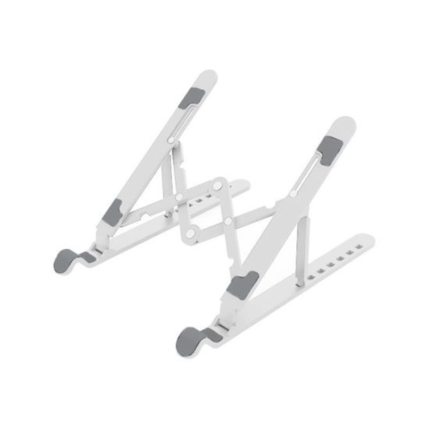 Stand laptop din plastic Orico PFB-A24, pliabil, Alb fotografia produsului