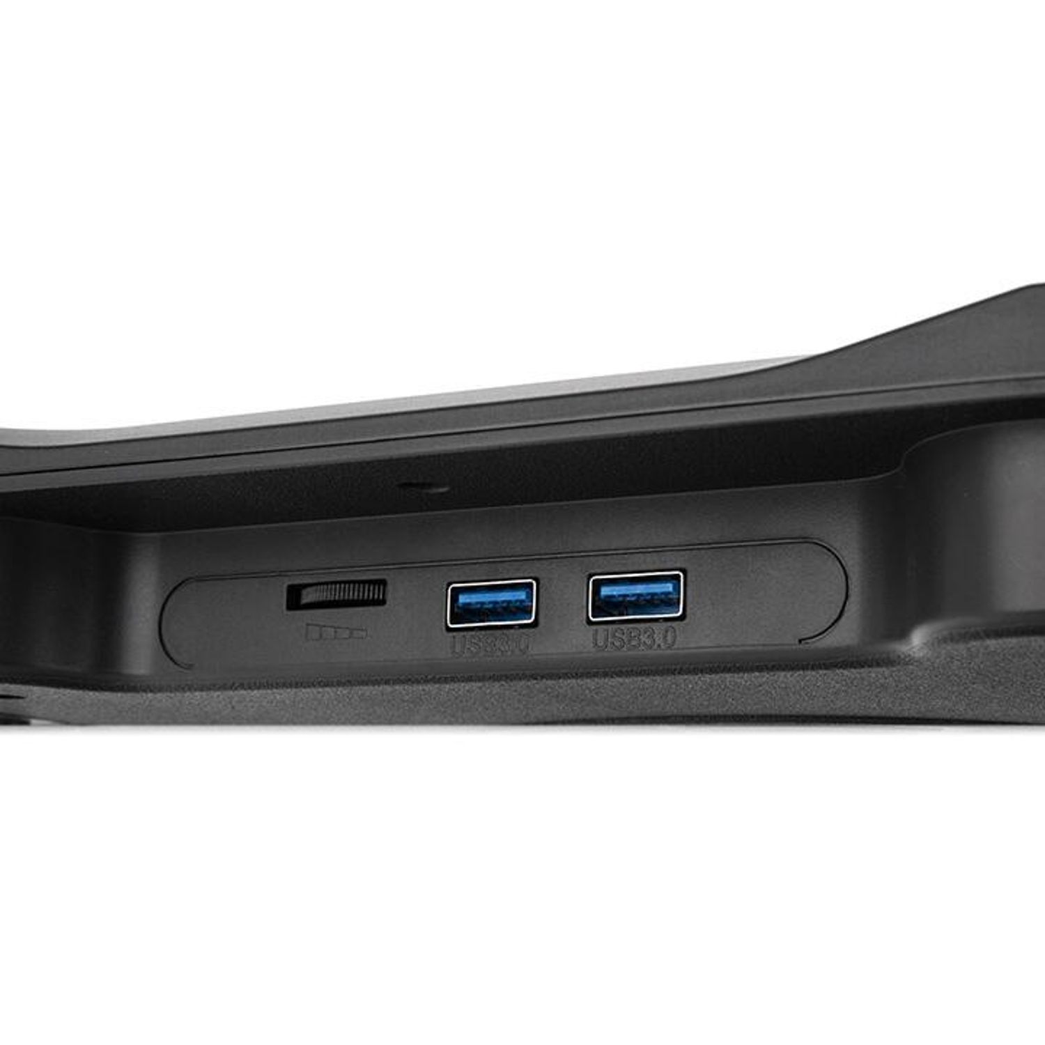 Cooler laptop Thermaltake Massive 12 Max, iluminare LED Albastru, 17" fotografia produsului View 4 L