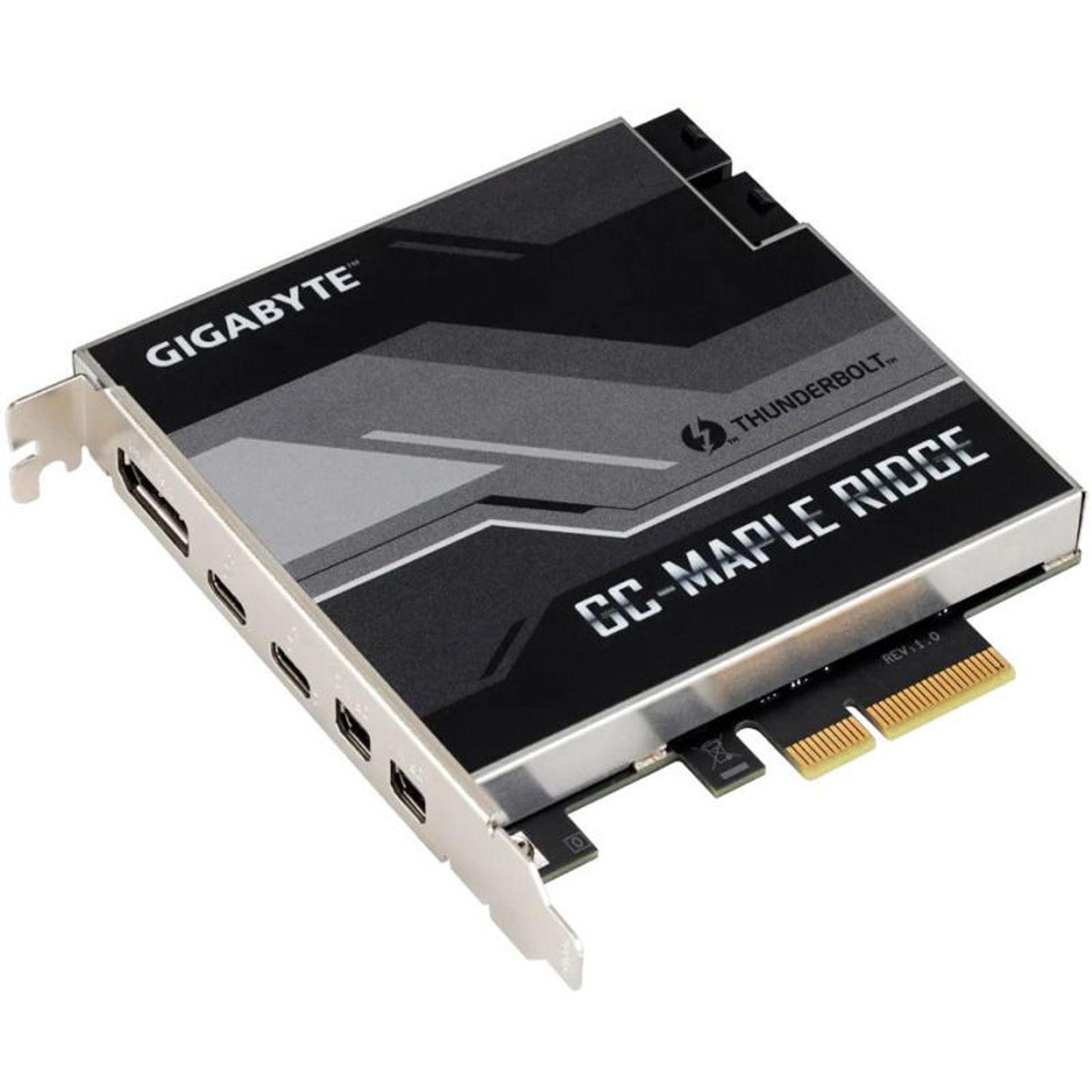 Adaptor GIGABYTE Maple Ridge Dual Thunderbolt 4 Add-in card fotografia produsului