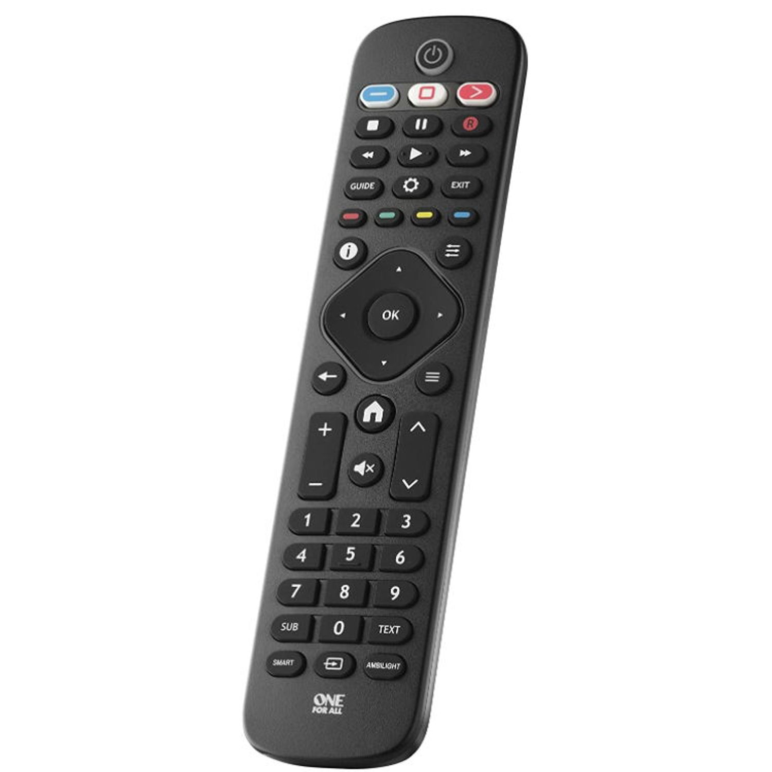 Telecomanda One for all URC4913, pentru Philips (Negru) fotografia produsului View 2 L