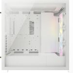 Carcasa 5000D RGB Airflow Tempered Glass (Alb) fotografia produsului View 16 S