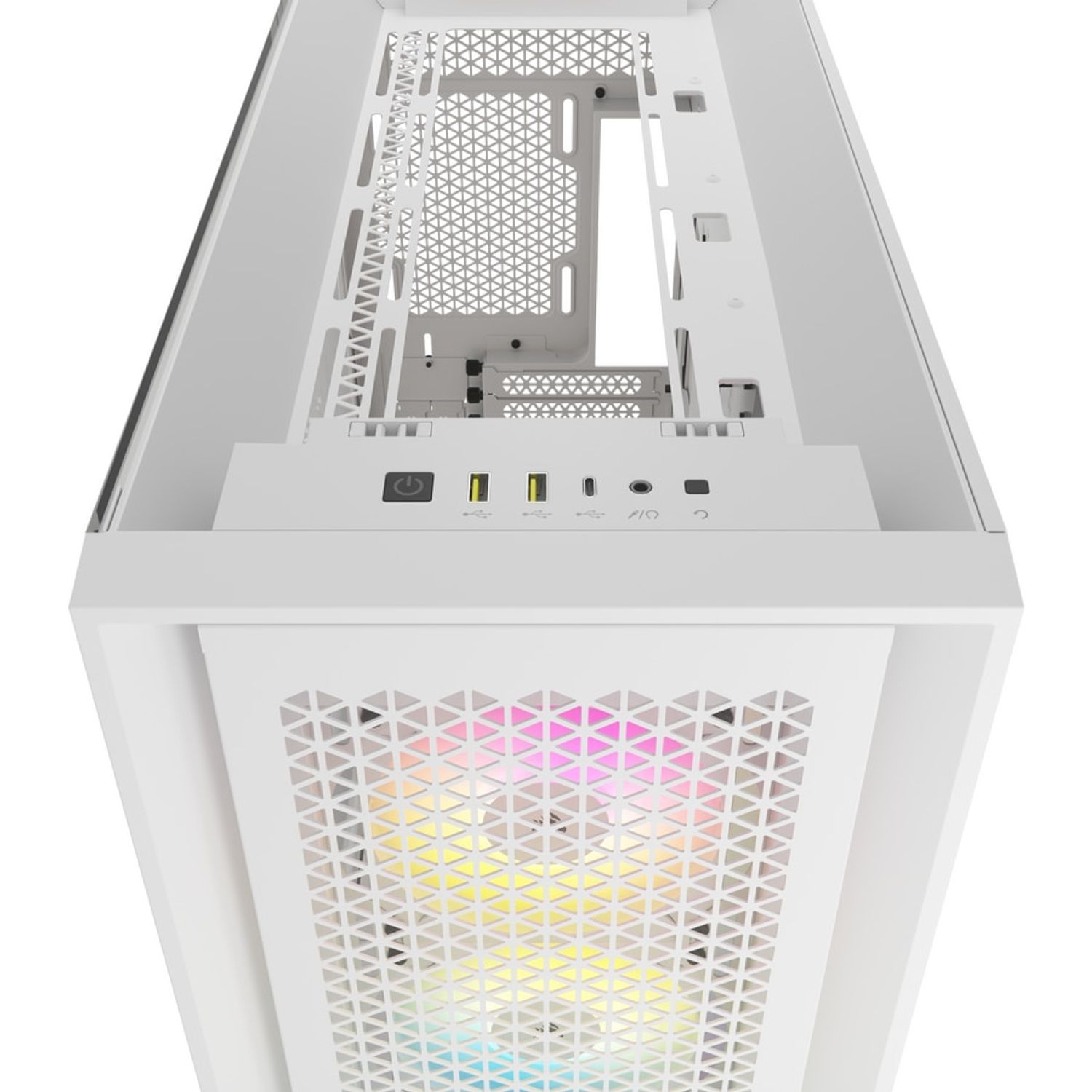 Carcasa 5000D RGB Airflow Tempered Glass (Alb) fotografia produsului View 9 L