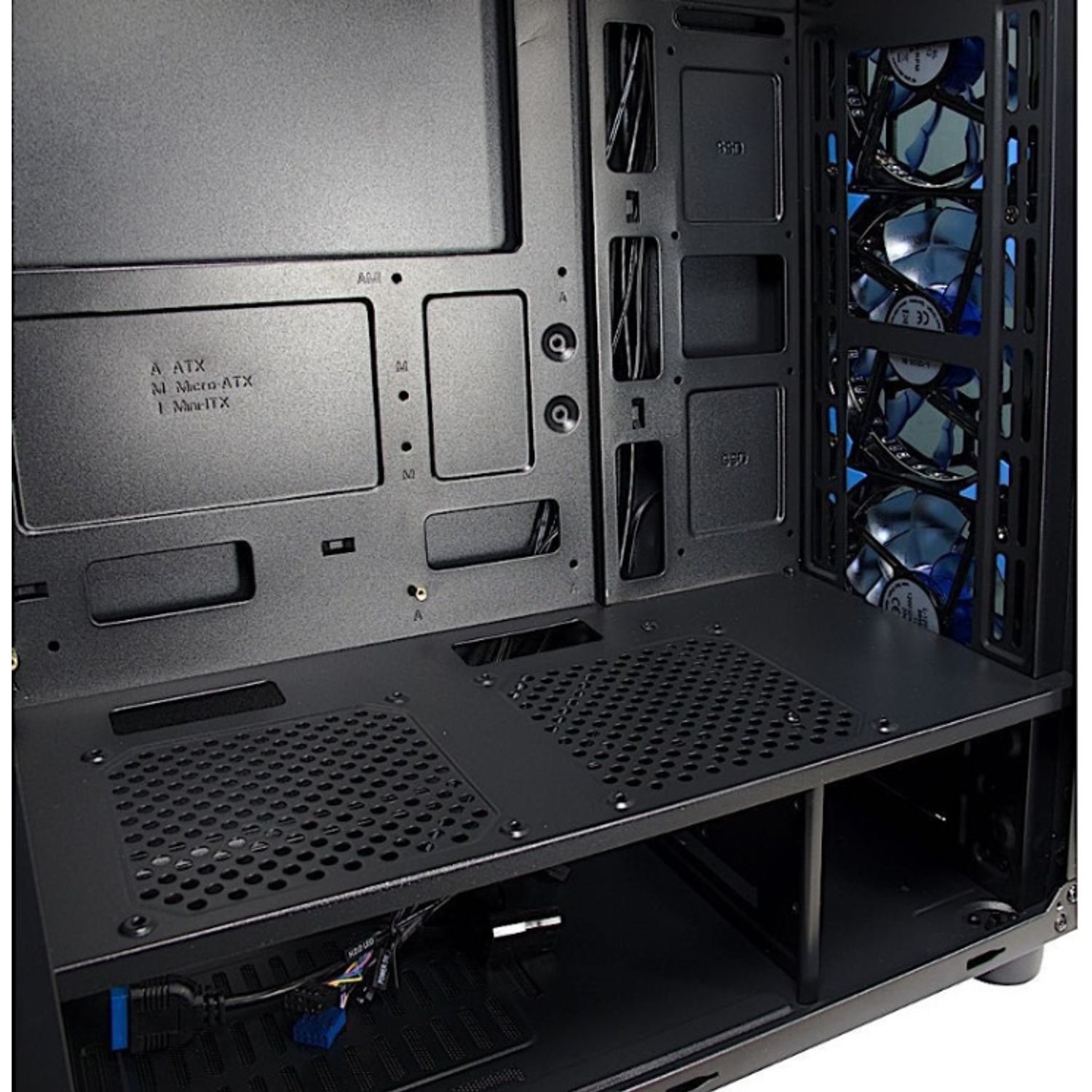 Carcasa Inter-Tech CXC2 (Neagra) fotografia produsului View 8 L
