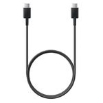 Cablu de date Samsung EP-DA705BBE, GP-TOU021RFBBW, 3A, USB Type-C - USB Type-C, 1m, Bulk (Negru) fotografia produsului
