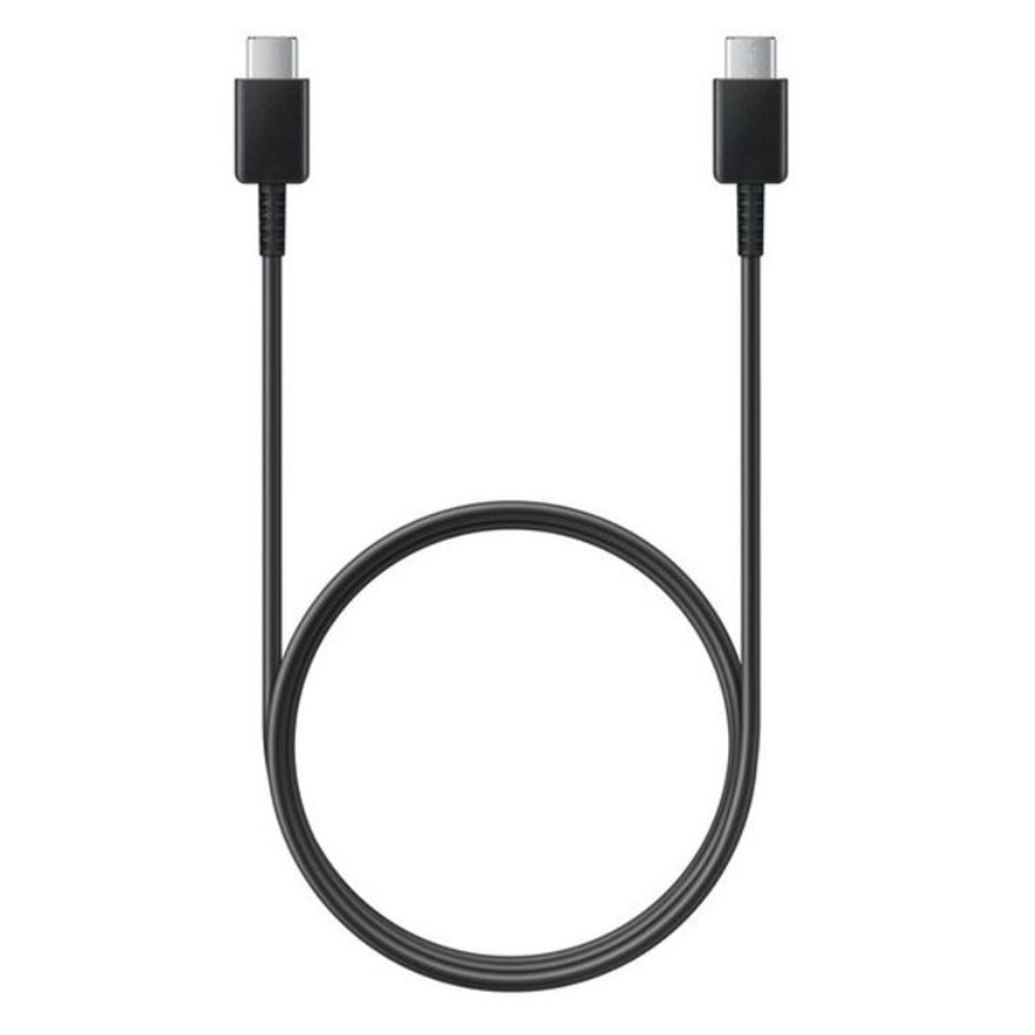 Cablu de date Samsung EP-DA705BBE, GP-TOU021RFBBW, 3A, USB Type-C - USB Type-C, 1m, Bulk (Negru) fotografia produsului