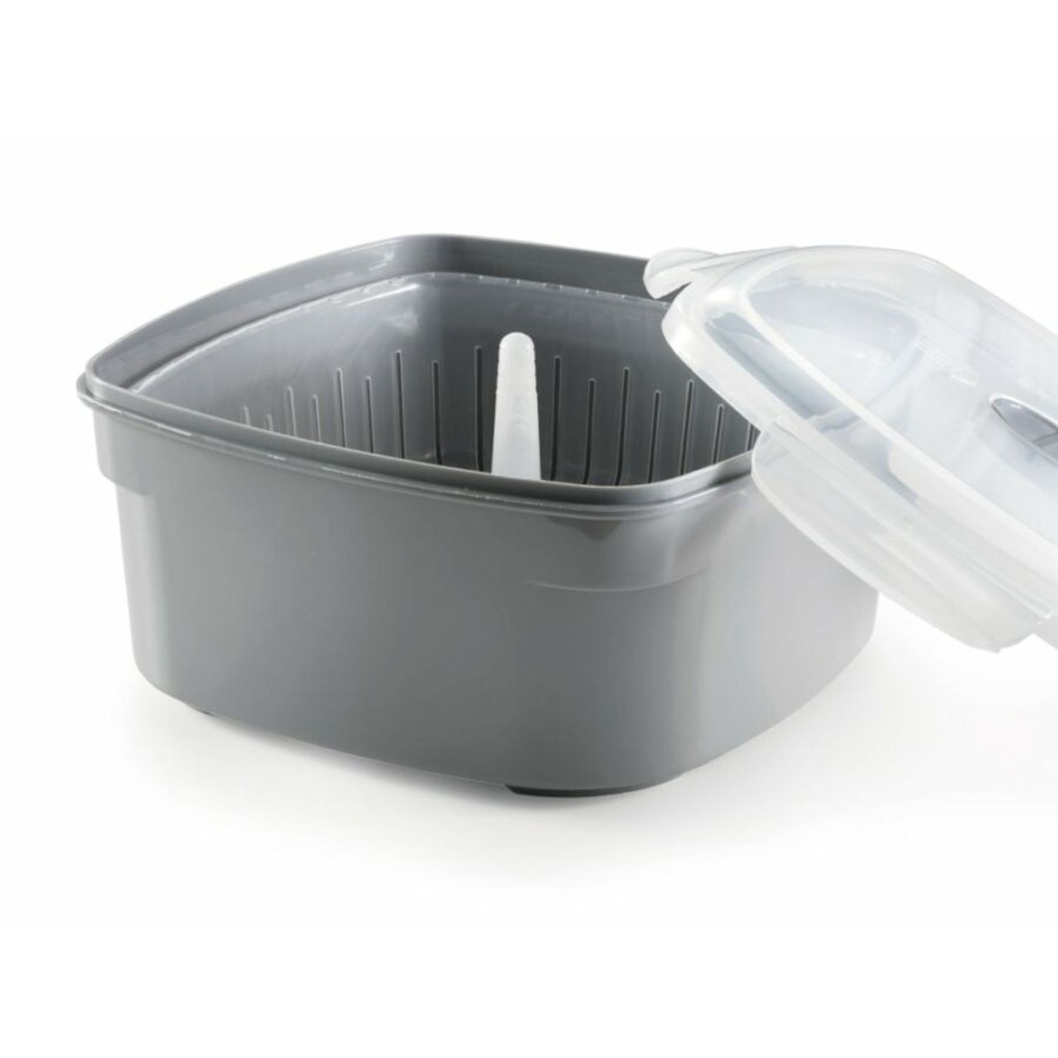 Beper PE.385 Vas de gatit cu aburi pentru cuptorul cu microunde fotografia produsului View 3 L