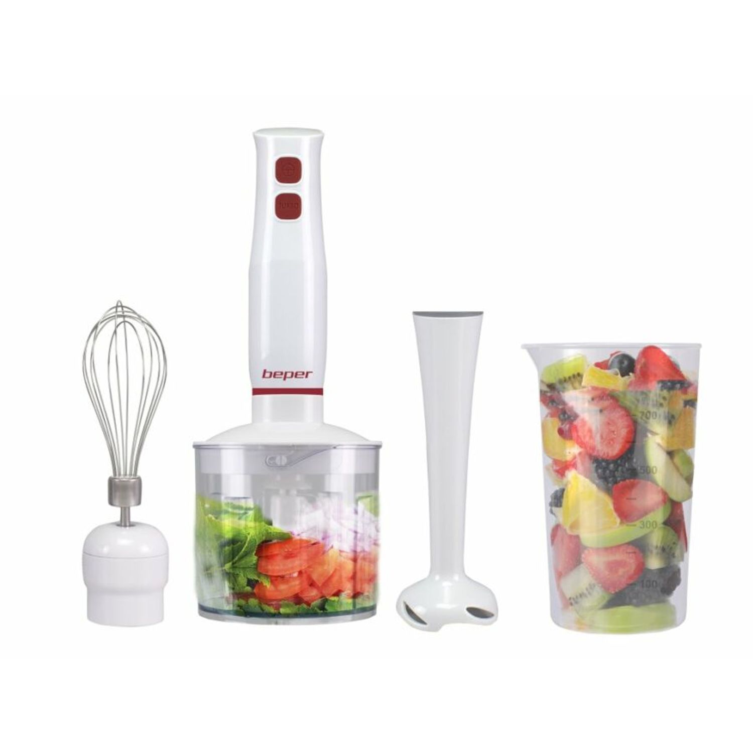 Beper P102FRU200 Set blender de mana 4 in 1 fotografia produsului