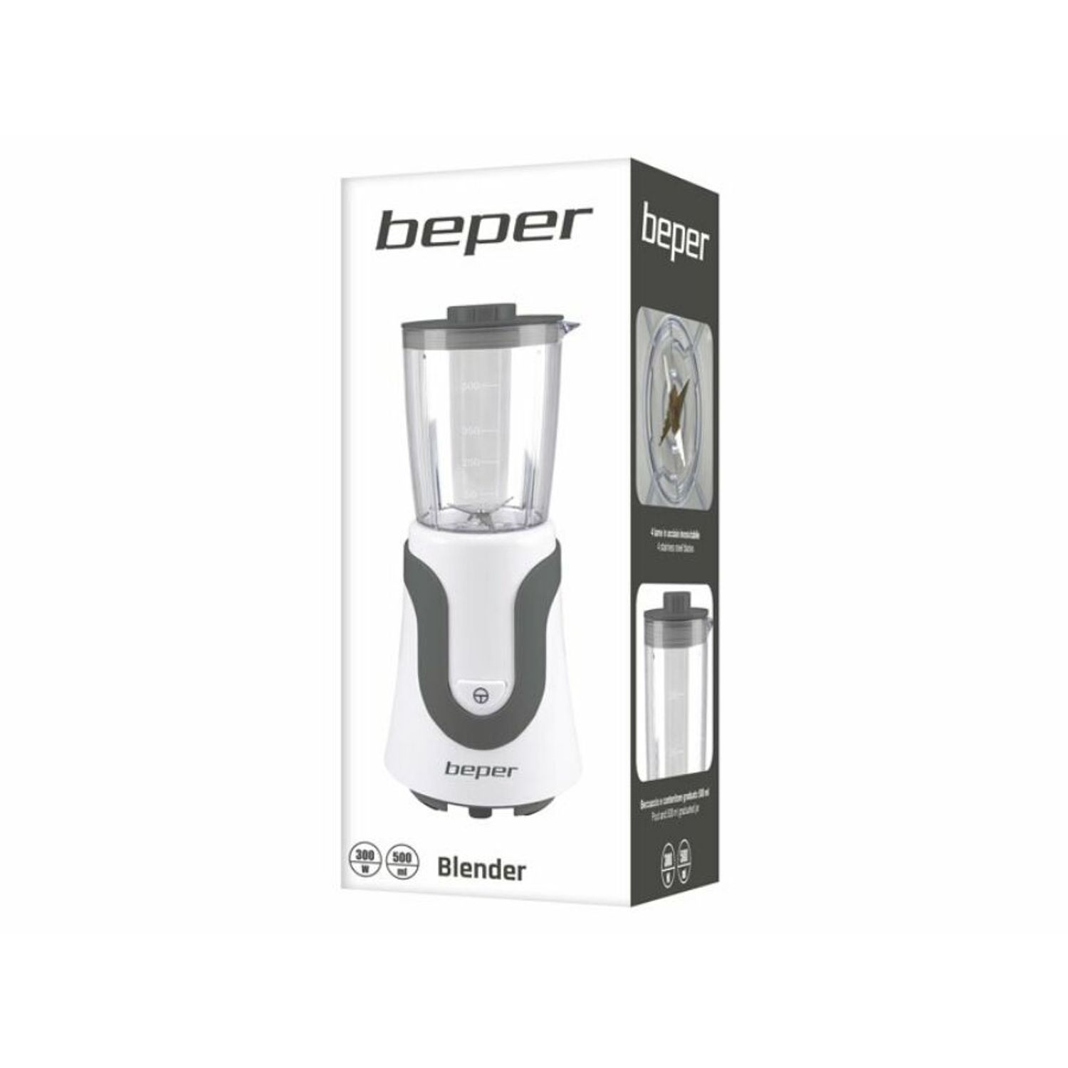 Beper BP.604 Mini blender de masa fotografia produsului View 3 L