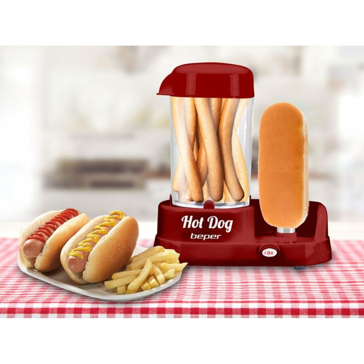 Beper P101CUD501 Aparat de preparat Hot Dog fotografia produsului View 2 L