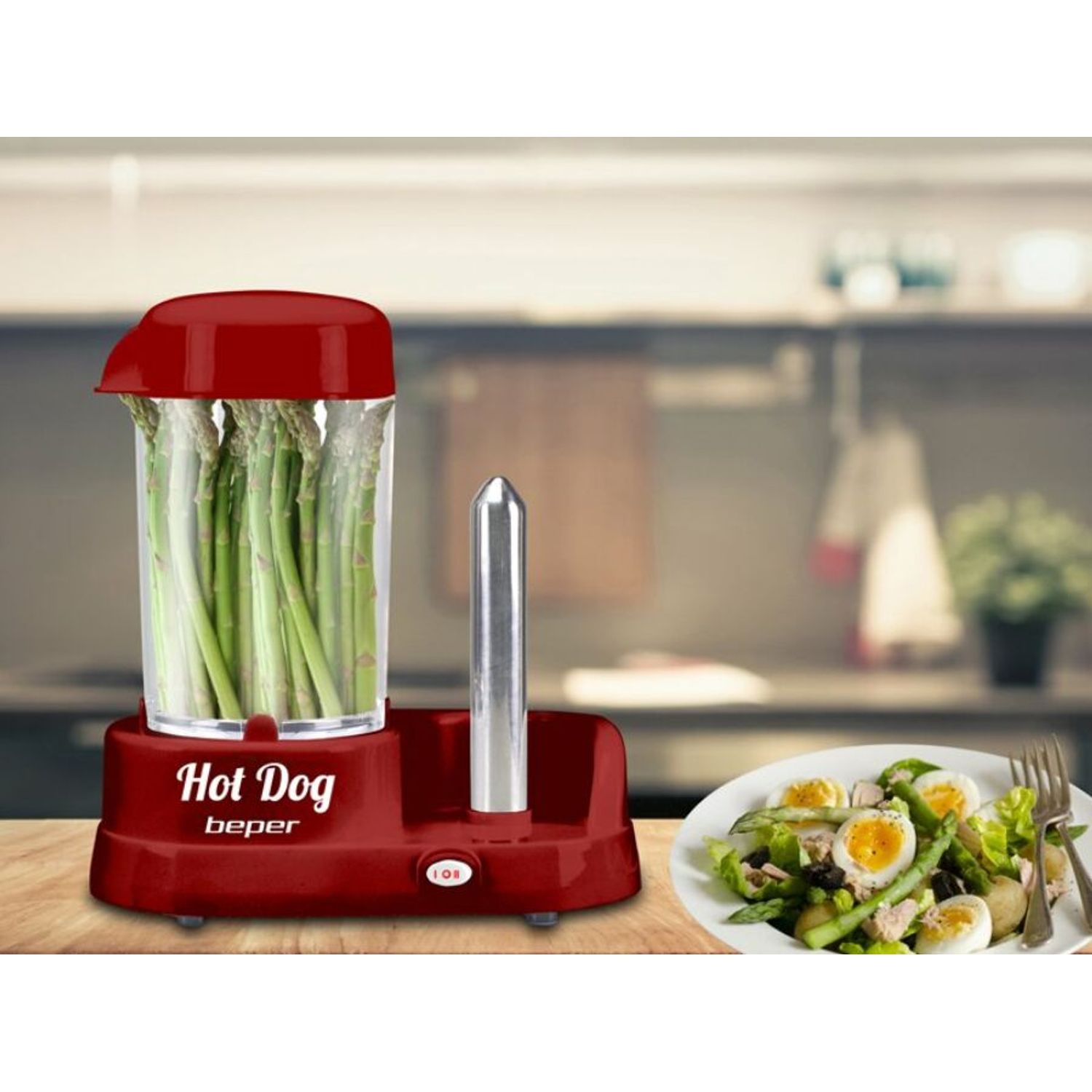 Beper P101CUD501 Aparat de preparat Hot Dog fotografia produsului View 3 L