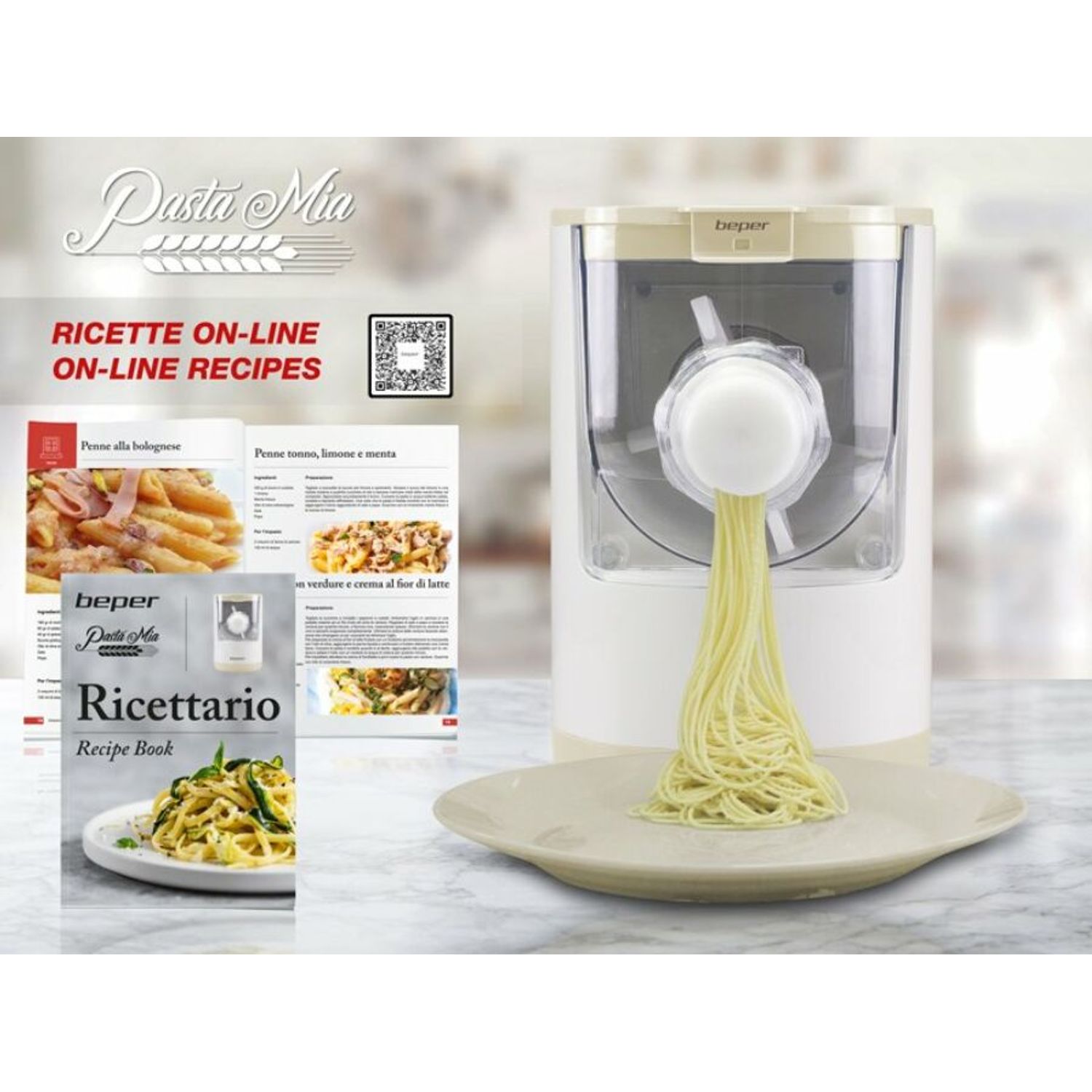 Beper P102SBA500 Masina automata de facut paste fotografia produsului View 4 L